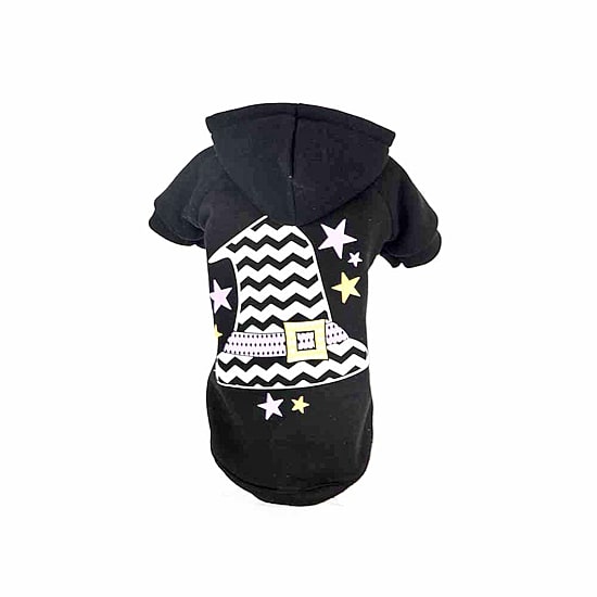 The Pet Life Pet Life LED Lighting Magical Hat Hooded Sweater Pet Costume