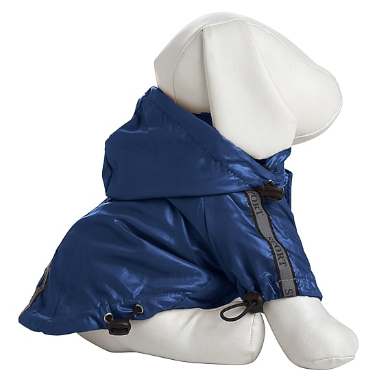 The Pet Life Reflecta-Sport Adjustable Weather-Proof Pet Windbreaker Jacket