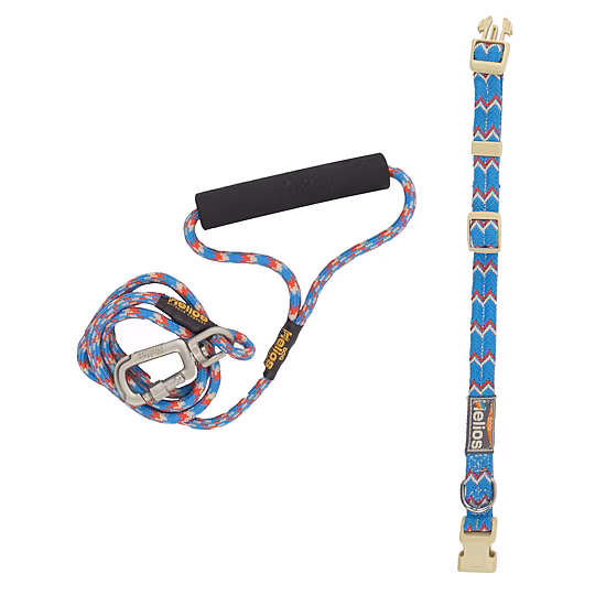 The Pet Life Helios Dura-Tough Easy Tension 3M Reflective Pet Leash and Collar