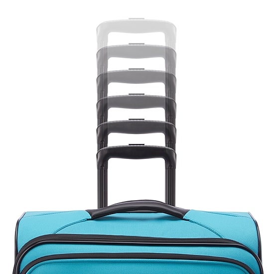American Tourister Pirouette Nxt 20 Inch Softside Expandable Carry-On Spinner Luggage