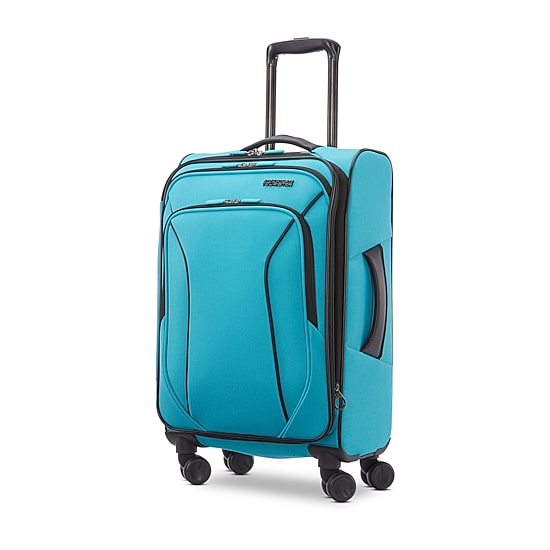 American Tourister Pirouette Nxt 20 Inch Softside Expandable Carry-On Spinner Luggage