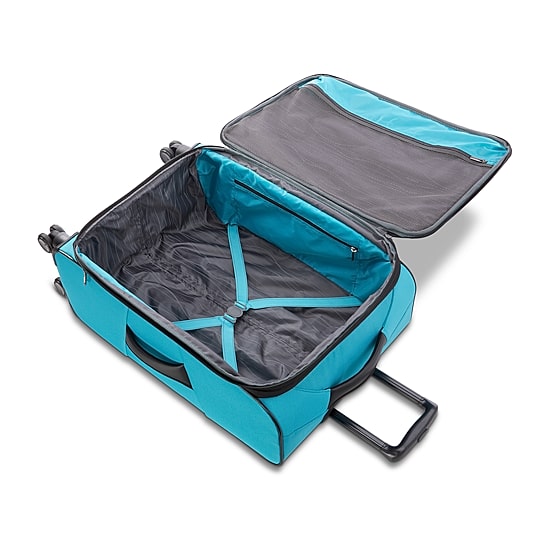 American Tourister Pirouette Nxt 20 Inch Softside Expandable Carry-On Spinner Luggage