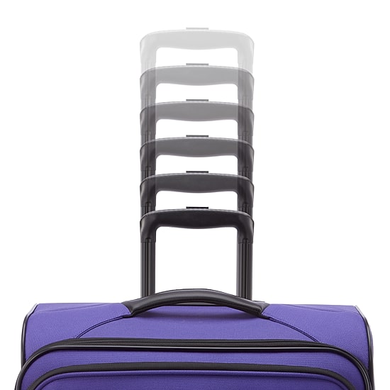 American Tourister Pirouette Nxt 20 Inch Softside Expandable Carry-On Spinner Luggage