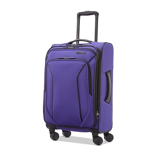 American Tourister Pirouette Nxt 20 Inch Softside Expandable Carry-On Spinner Luggage
