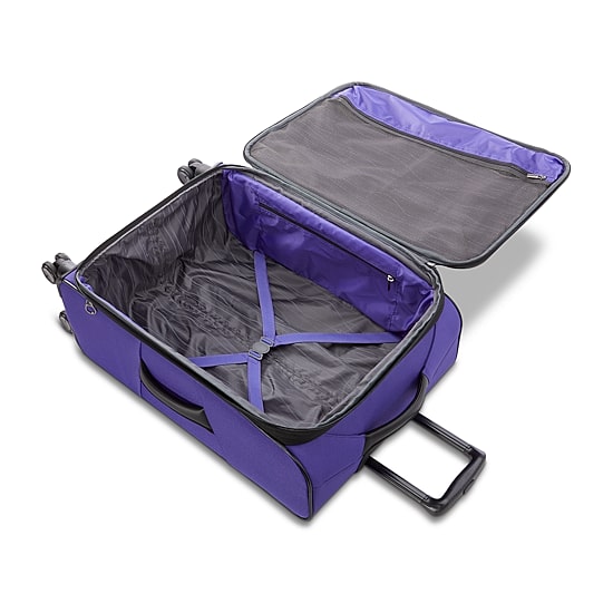 American Tourister Pirouette Nxt 20 Inch Softside Expandable Carry-On Spinner Luggage