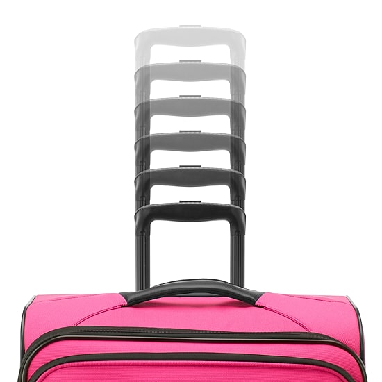 American Tourister Pirouette Nxt 24 Inch Softside Expandable Checked Spinner Luggage