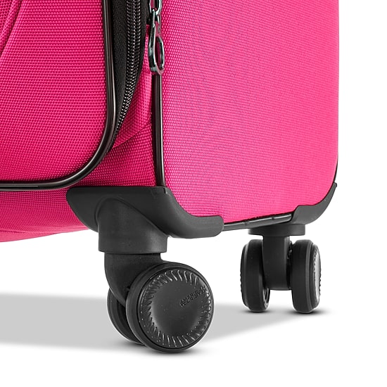 American Tourister Pirouette Nxt 24 Inch Softside Expandable Checked Spinner Luggage
