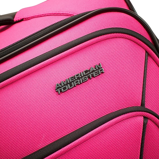 American Tourister Pirouette Nxt 24 Inch Softside Expandable Checked Spinner Luggage