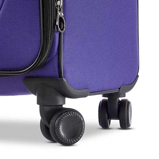 American Tourister Pirouette Nxt 24 Inch Softside Expandable Checked Spinner Luggage