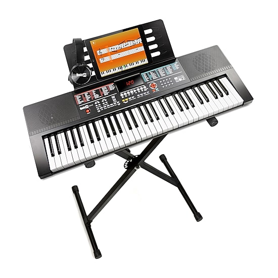 RockJam 61 Kybrd Piano Kit w/Stand Hdphne