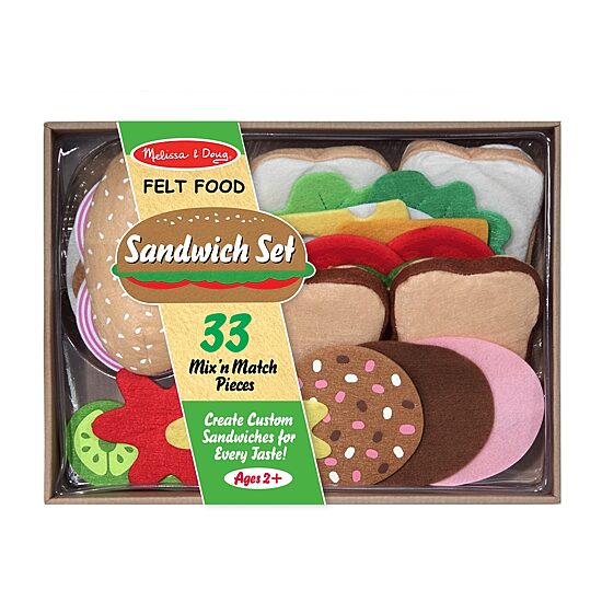 Melissa & Doug Felt Food Sandwich Set