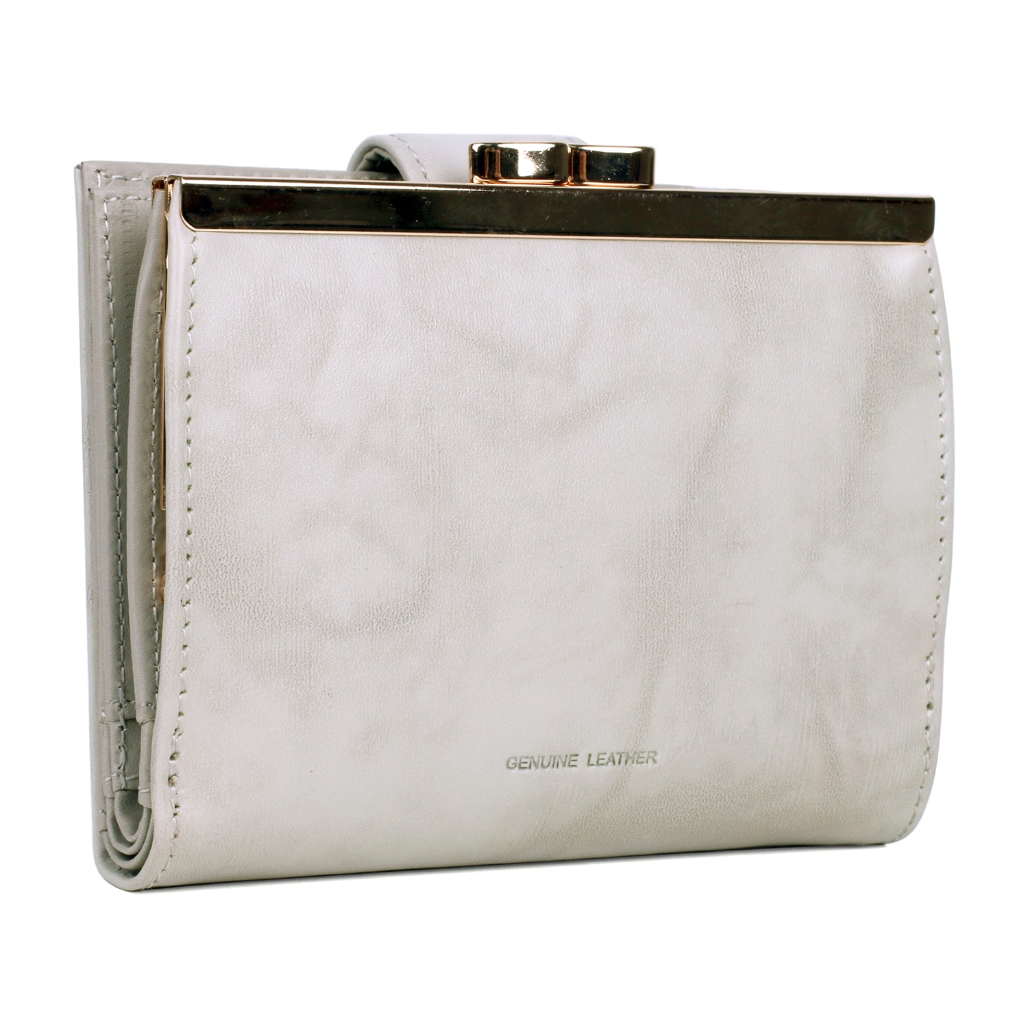 Julia Buxton Heiress Leather Double Cardex Womens Rfid Blocking Bifold Wallet