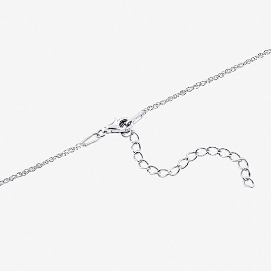 Womens Enhanced Blue Turquoise Sterling Silver 18 Inch Pendant Necklace