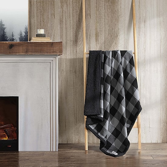Eddie Bauer Cabin Cotton Flannel Lightweight Throw