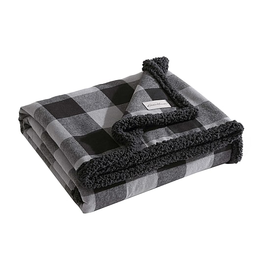 Eddie Bauer Cabin Cotton Flannel Lightweight Throw