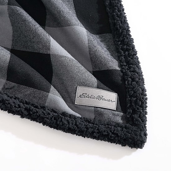 Eddie Bauer Cabin Cotton Flannel Lightweight Throw