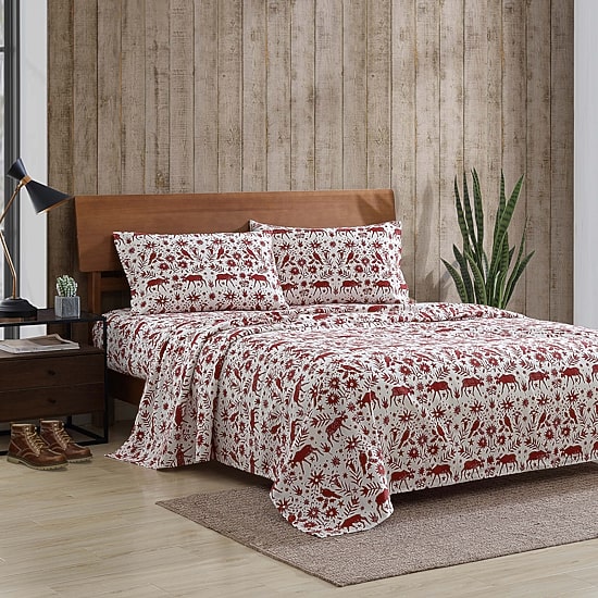 Eddie Bauer Arcadia Cotton Flannel Deep Pocket Sheet Set