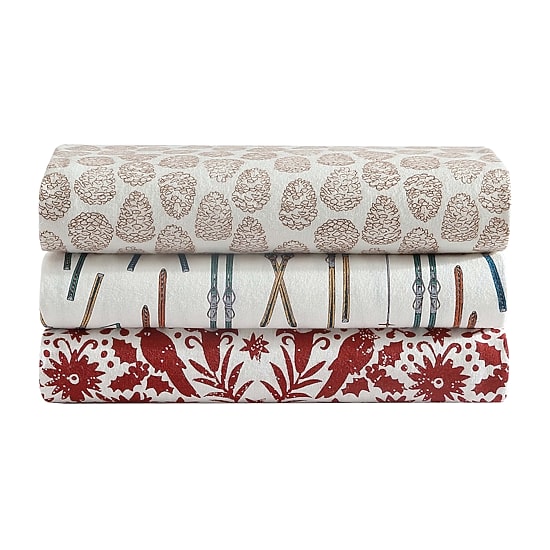 Eddie Bauer Little Creek Pine Cone Deep Pocket Sheet Set