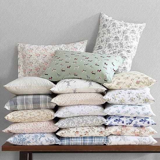 Laura Ashley Audrey Cotton Flannel Deep Pocket Sheet Set