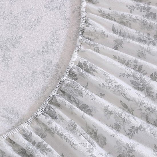 Laura Ashley Vanessa Cotton Flannel Deep Pocket Sheet Set