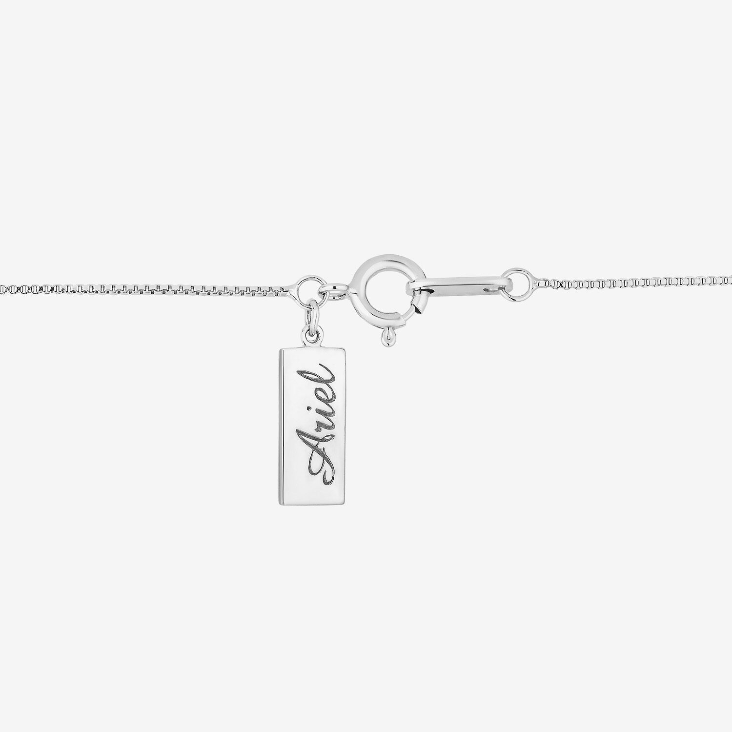 Enchanted Disney Fine Jewelry Ariel (I, I2) Womens 1/3 CT. T.W. Lab Grown White Diamond 14K Rose Gold Over Silver Oval 18 Inch Pendant Necklace