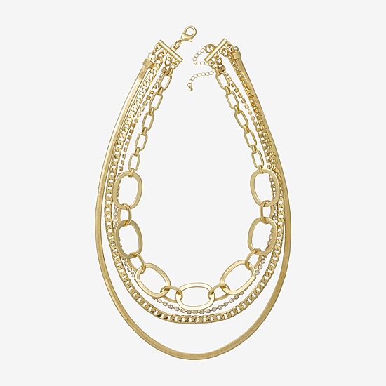 Bold Elements Womens 21 Inch Strand Necklace