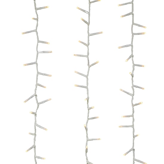 Kurt Adler Led White Wire Rice Lights String Lights
