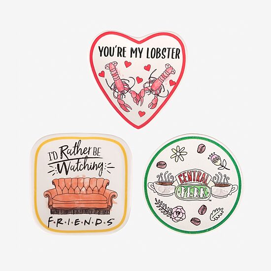 Friends 3-Pc. Jewelry Tray Set