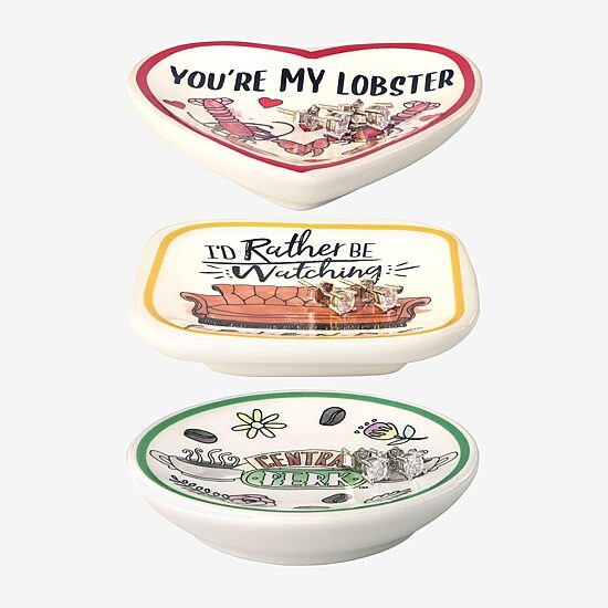 Friends 3-Pc. Jewelry Tray Set