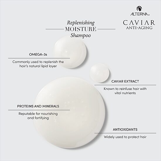 ALTERNA Caviar Replenishing Moisture Shampoo 8.5 oz.
