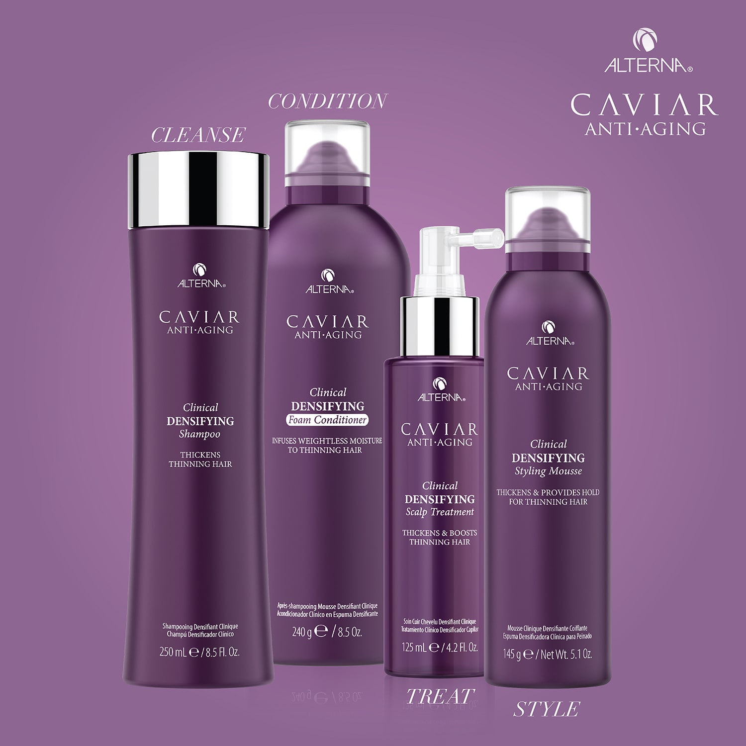 ALTERNA Caviar Densifying Clinical Shampoo 8.5 oz.