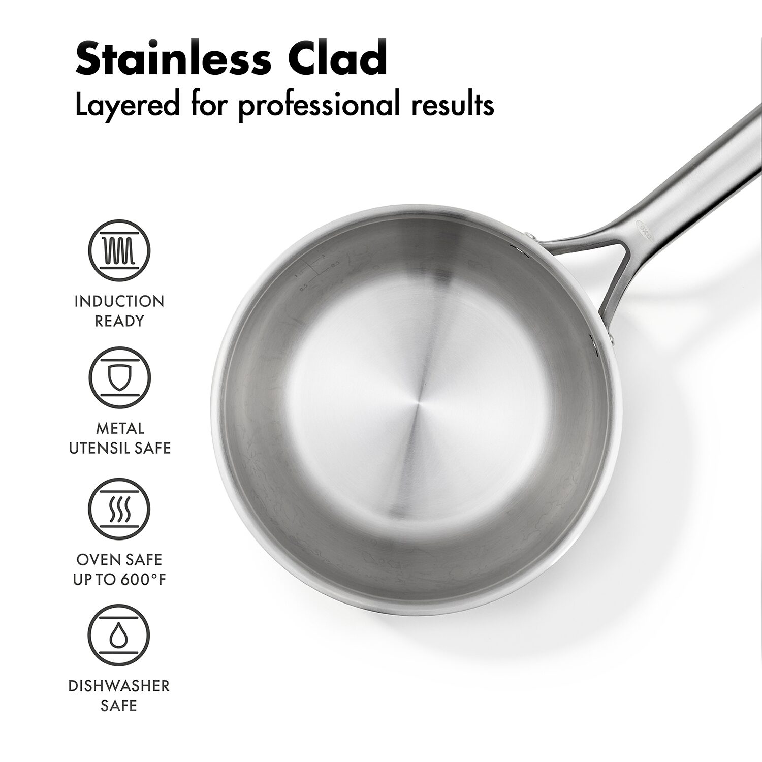 OXO Stainless Steel 2-pc. Chef's Pan Set