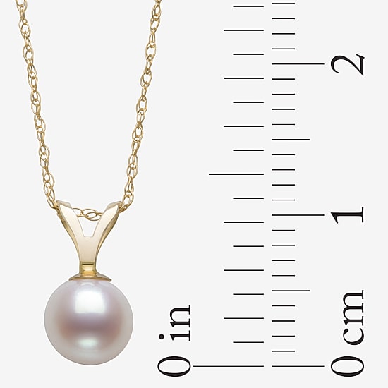 Womens White Cultured Freshwater Pearl 10K Gold 2-pc. Jewelry Set