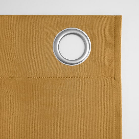 Sun Zero Saxon Grommet Top Energy Saving Blackout Single Curtain Panel