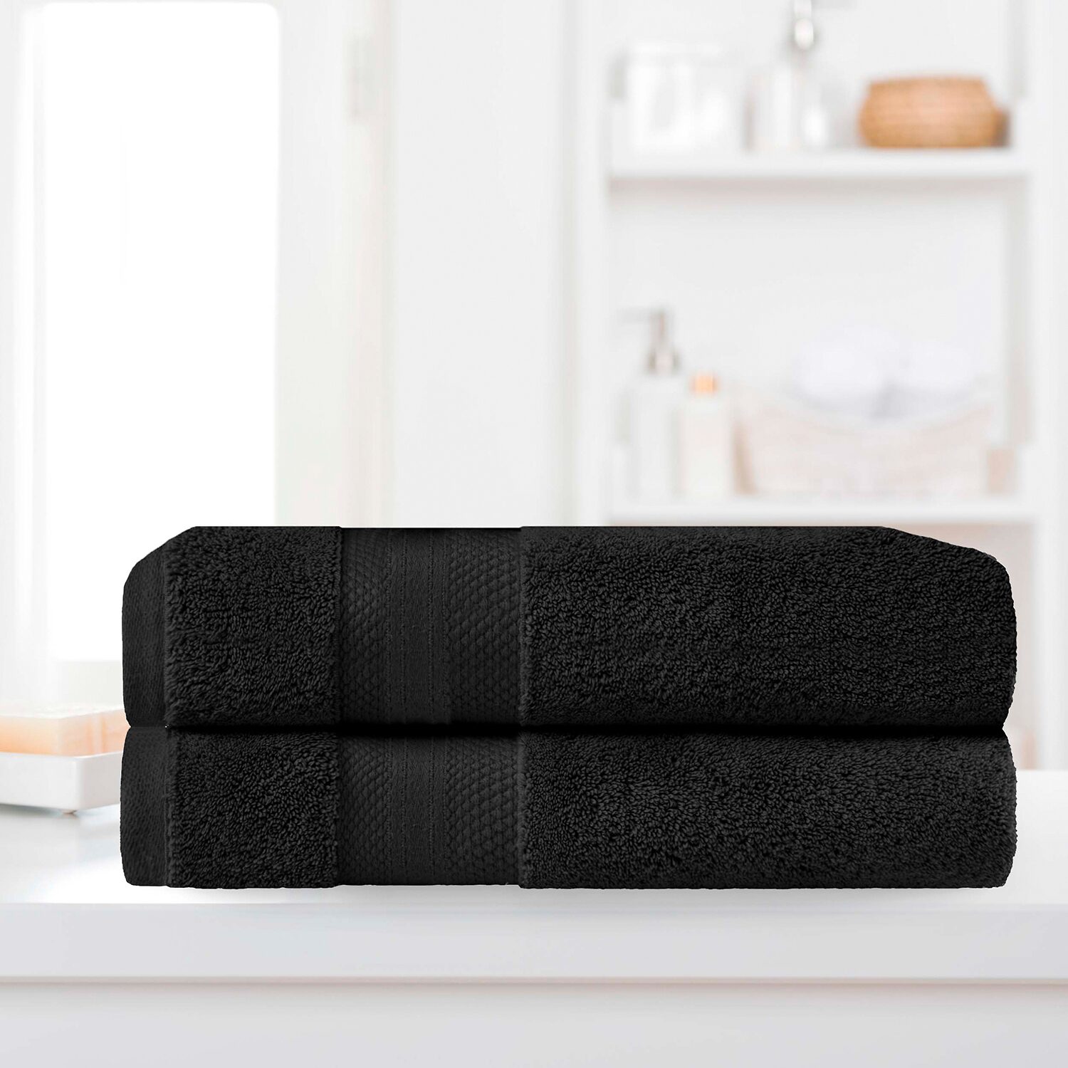 SUPERIOR® Aria Collection | 100% Turkish Cotton 2-pc. Bath Sheet