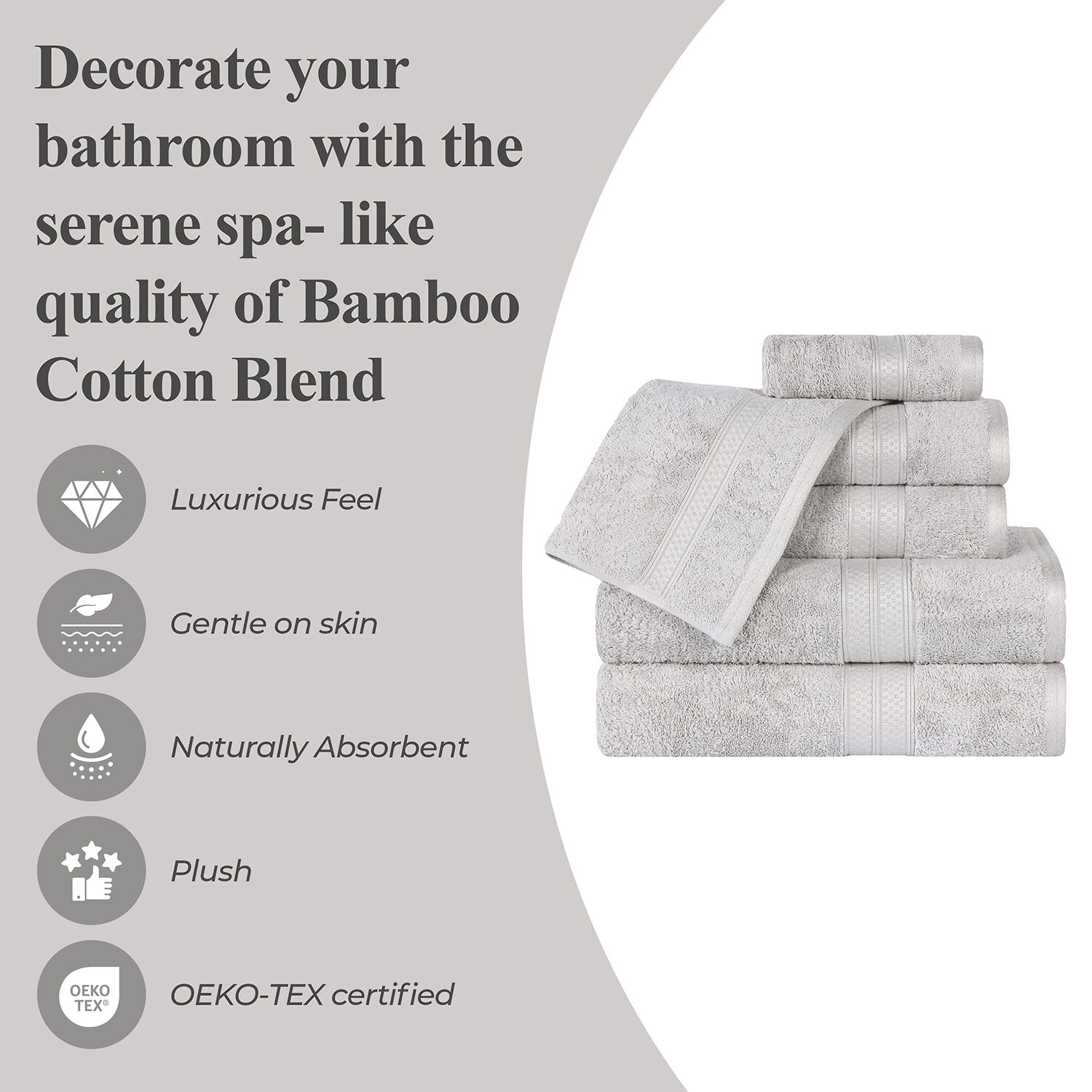 SUPERIOR® Bamboo Collection | 100% Rayon From 2-pc. Quick Dry Bath Towel