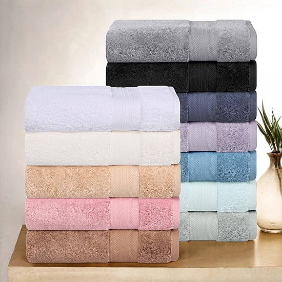SUPERIOR® Aria Collection | 100% Turkish Cotton 12-pc. Quick Dry Washcloth