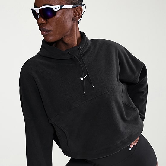 Nike Womens Long Sleeve Lined Fleece Active Hoodie