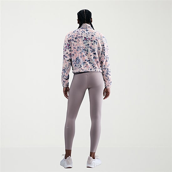 Nike Womens Mock Neck Long Sleeve Active Quarter-Zip Pullover