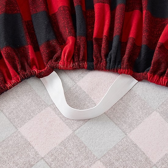 Sweet Home Collection™ Buffalo Plaid Printed Extra Deep Pocket Flannel Sheet Set