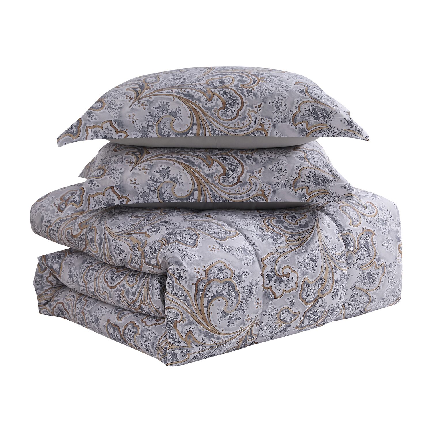 Sweet Home Collection™ Watercolor Paisley 7 Piece Bed In a Bag Set