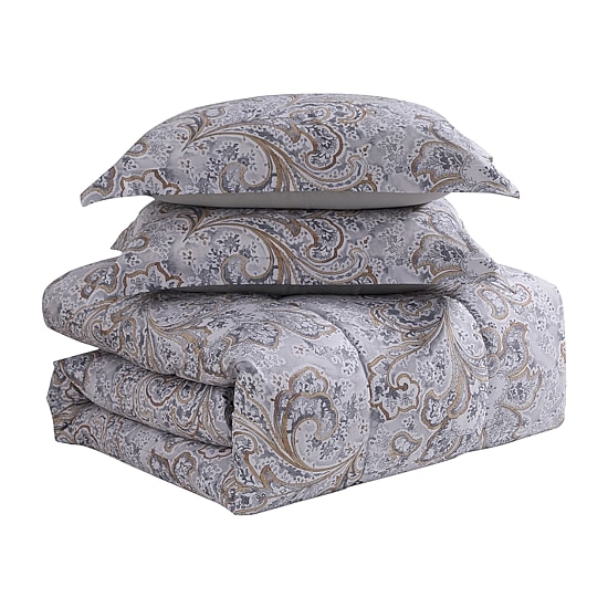 Sweet Home Collection™ Watercolor Paisley 7 Piece Bed In a Bag Set
