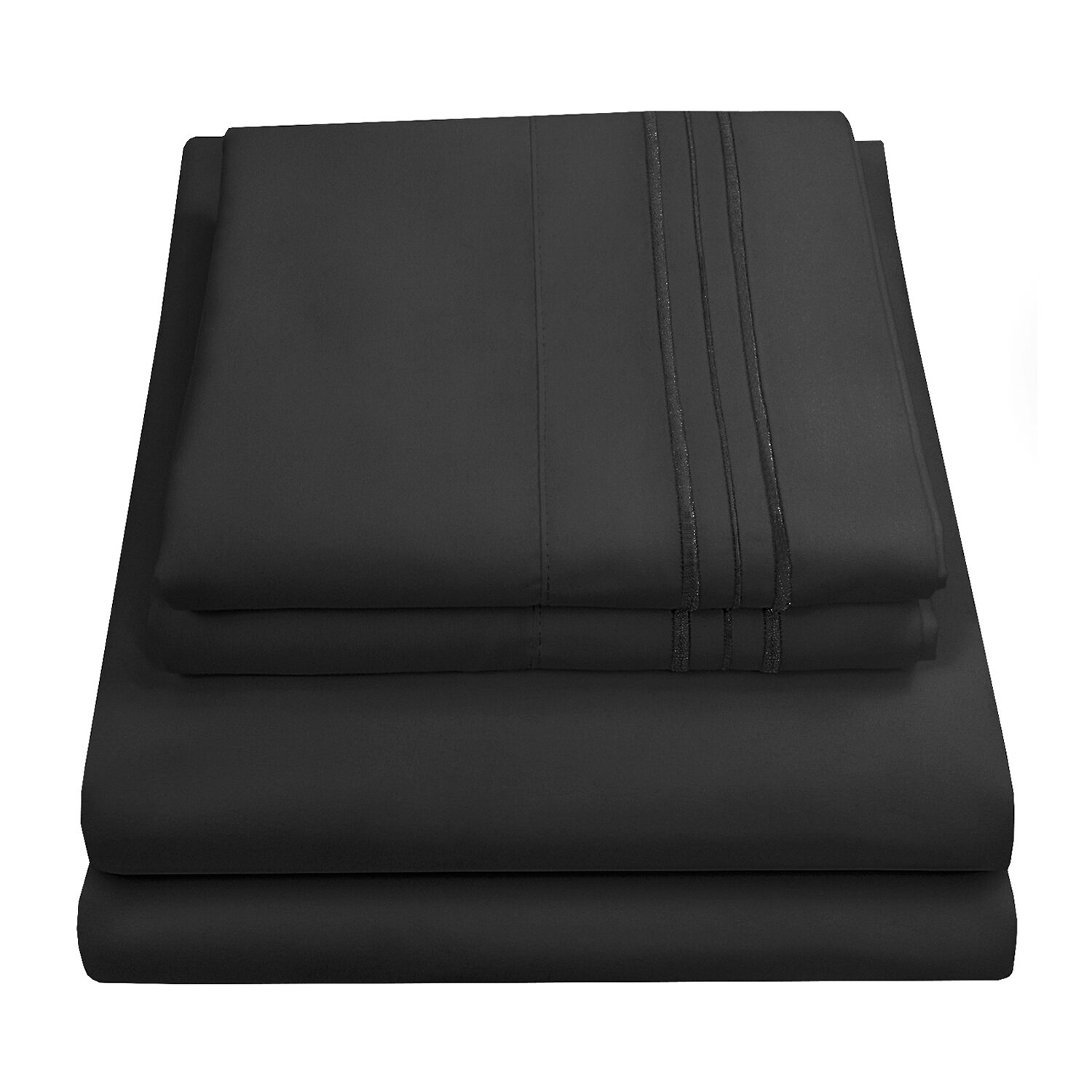 Sweet Home Collection™ 8 Piece Buffalo Plaid Bed a Bag Comforter and Sheet Set
