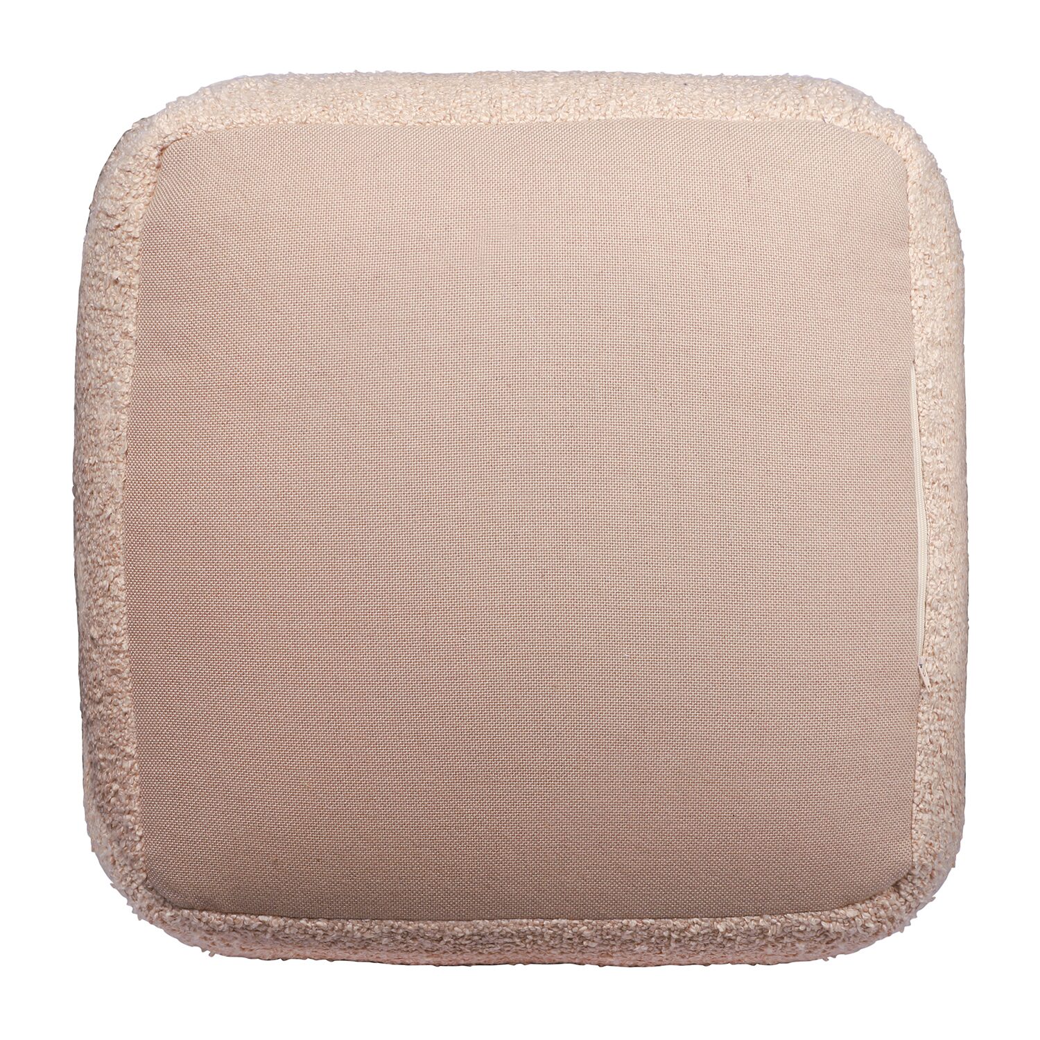 LR Home Albert 18" Handmade Polyester Pouf