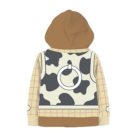 Disney Collection Little & Big Kid Boys Long Sleeve Toy Story Woody Zipper Hoodie