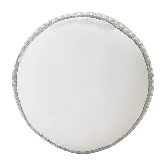 LR Home Belgravia 20" Handmade Polyester Pouf