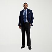 Haggar Premium Comfort Mens Classic Fit Dress Flat Front Pant