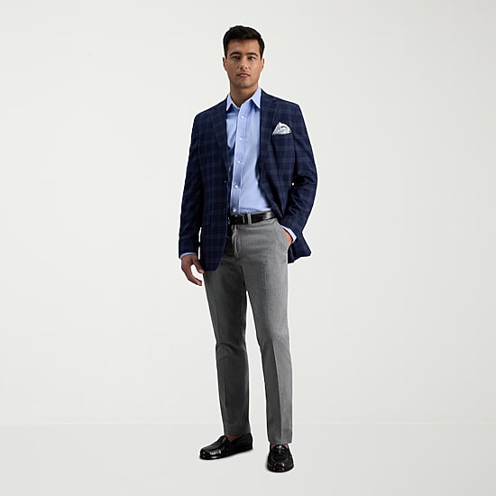 Haggar Iron Free Premium Khaki Mens Comfort Waistband Slim Fit Flat Front Pant