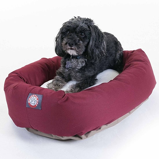 Majestic Pet Sherpa Bagel Pet Bed