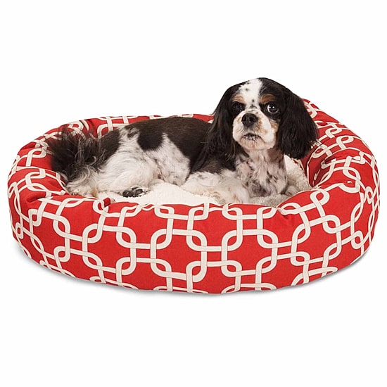 Majestic Pet Links Sherpa Bagel Pet Bed
